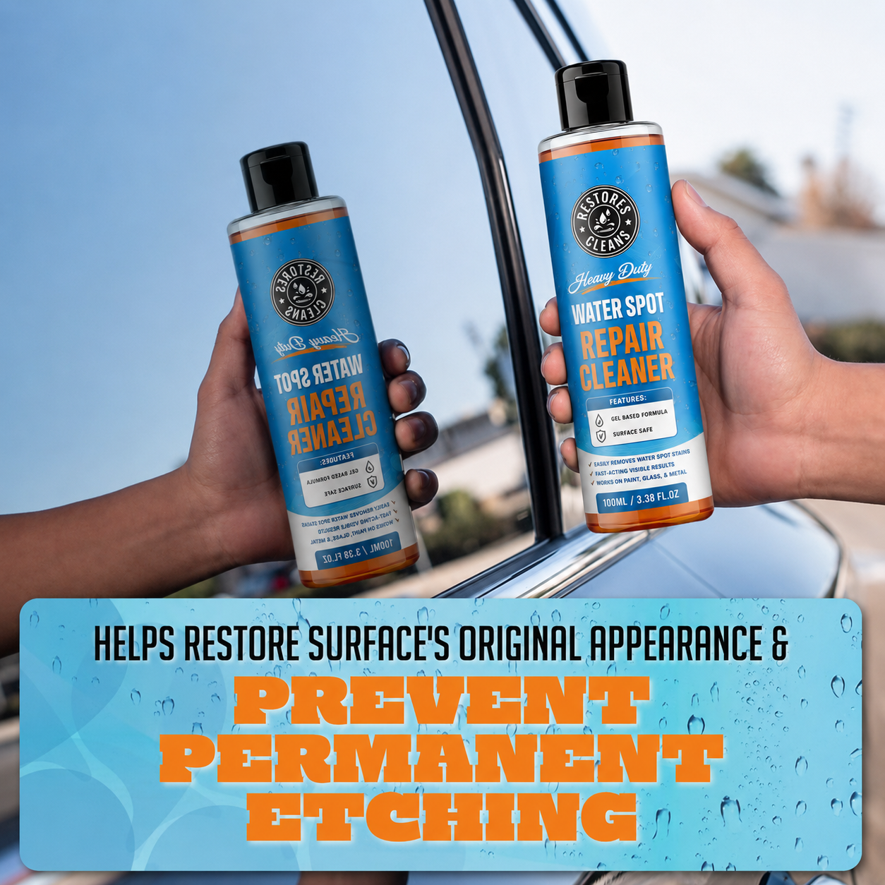 Heavy Duty Water Spot Remover Gel