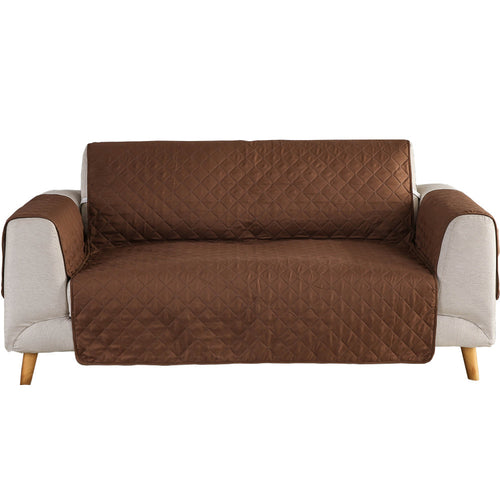 Reversible Quilted Sofa Cover
