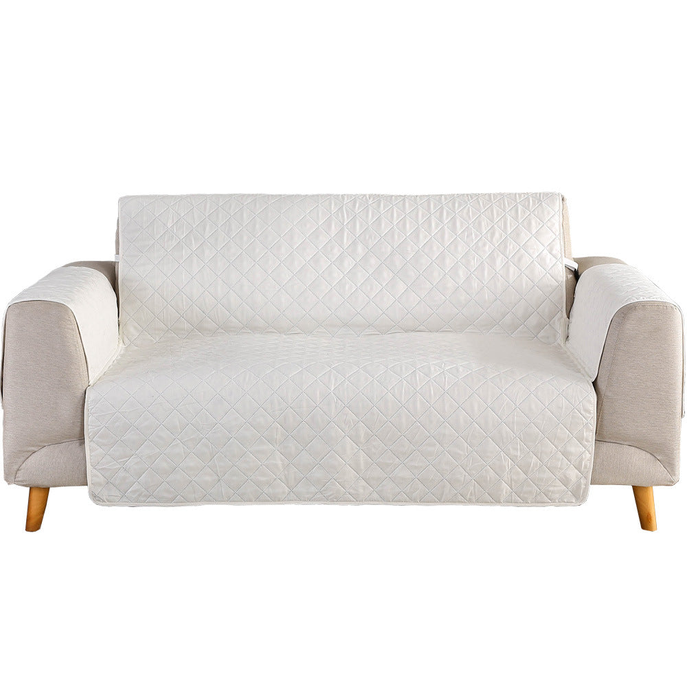 Reversible Quilted Sofa Cover