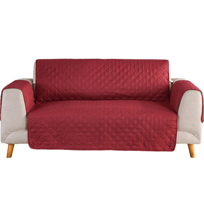 Reversible Quilted Sofa Cover