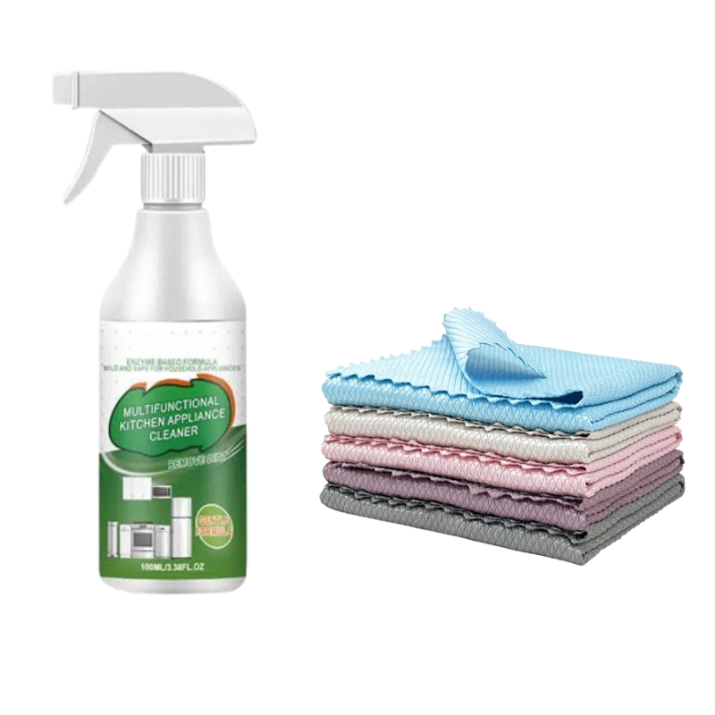🍋 Kitchen Cleaner – Powerful Degreasing, Long-Lasting Freshness