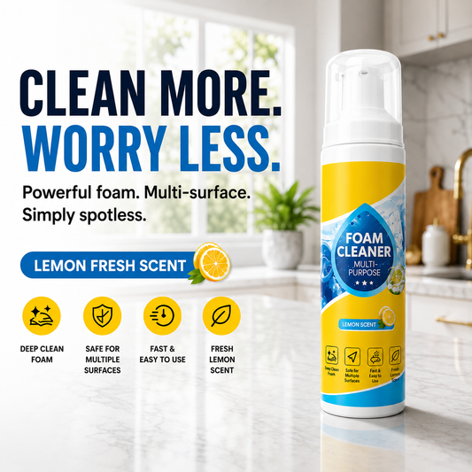 4-in-1 Multi-Enzyme All-Purpose Deep Cleaning Foam Cleaner