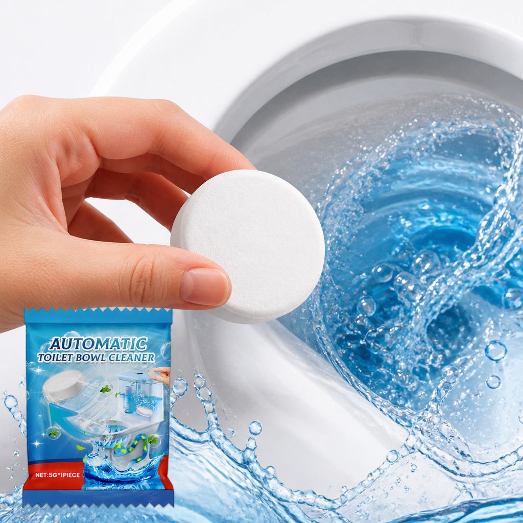 10PCS Effective Against Toilet Bowl Cleaner Tablets