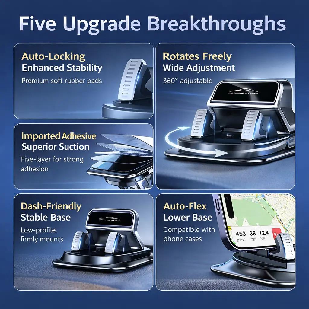 360° Rotating Car Phone Holder