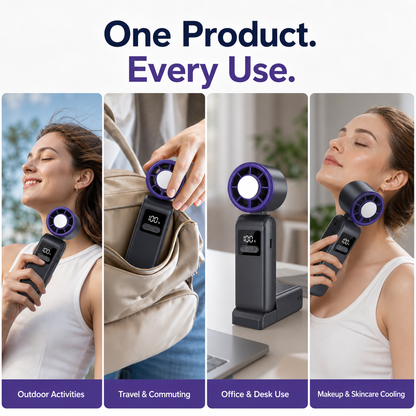 ArcticBreeze Handheld Turbo Fan