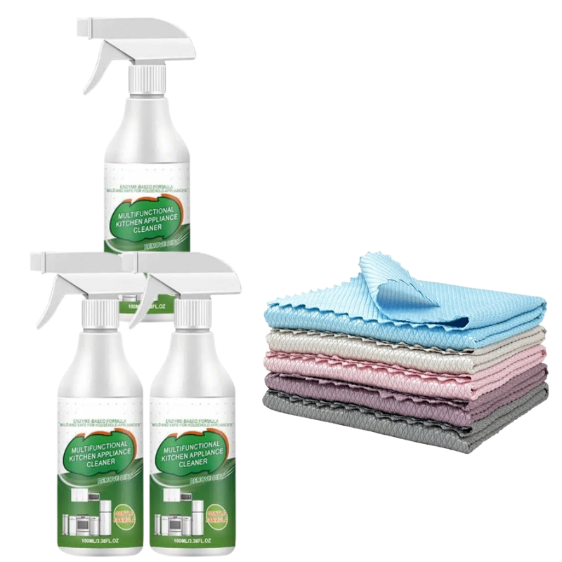 🍋 Kitchen Cleaner – Powerful Degreasing, Long-Lasting Freshness