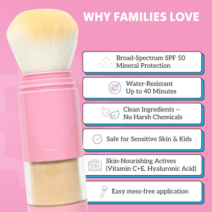 SPF 50 Mineral Sunscreen Powder