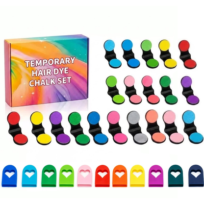 Temporary Hair Dye Chalk Set