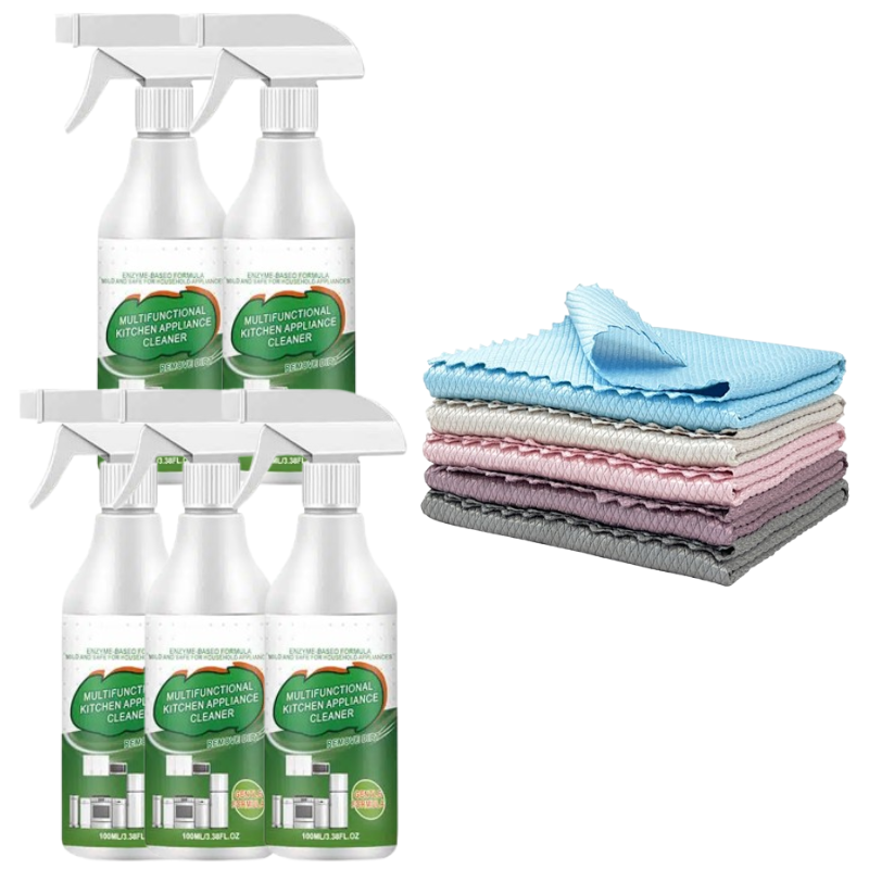 🍋 Kitchen Cleaner – Powerful Degreasing, Long-Lasting Freshness