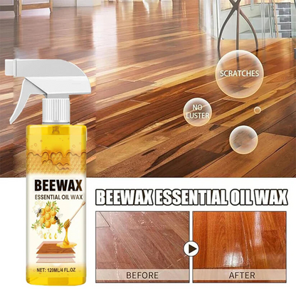 Beewax Wood Polish Spray (Restore Shine Protect Furniture) Pro