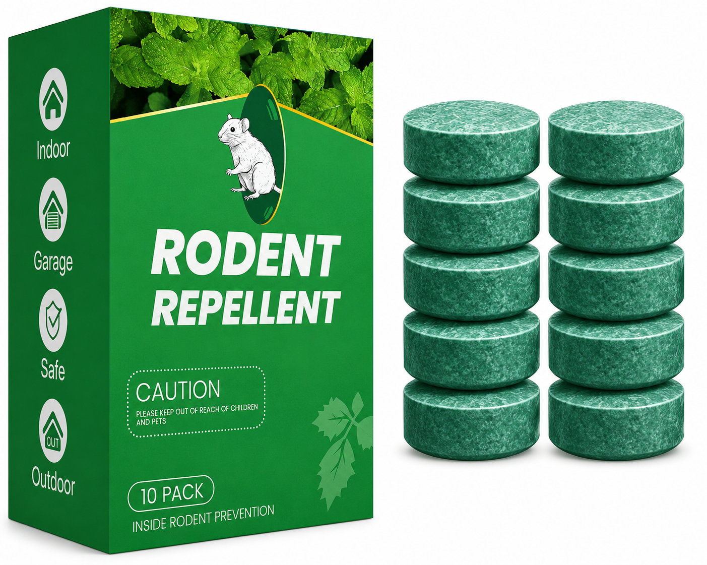 Rodent Repellent Peppermint Oil Control Pest Repellent Pods For Vehicle & Home
