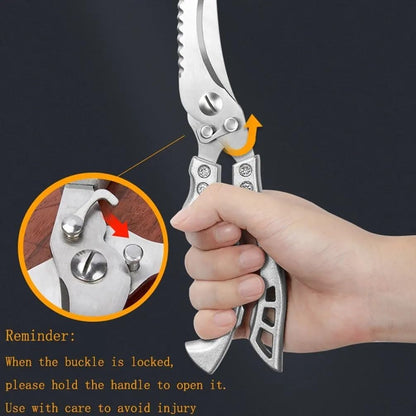 Stainless Steel Kitchen Scissor Powerful Chicken Bone Scissors