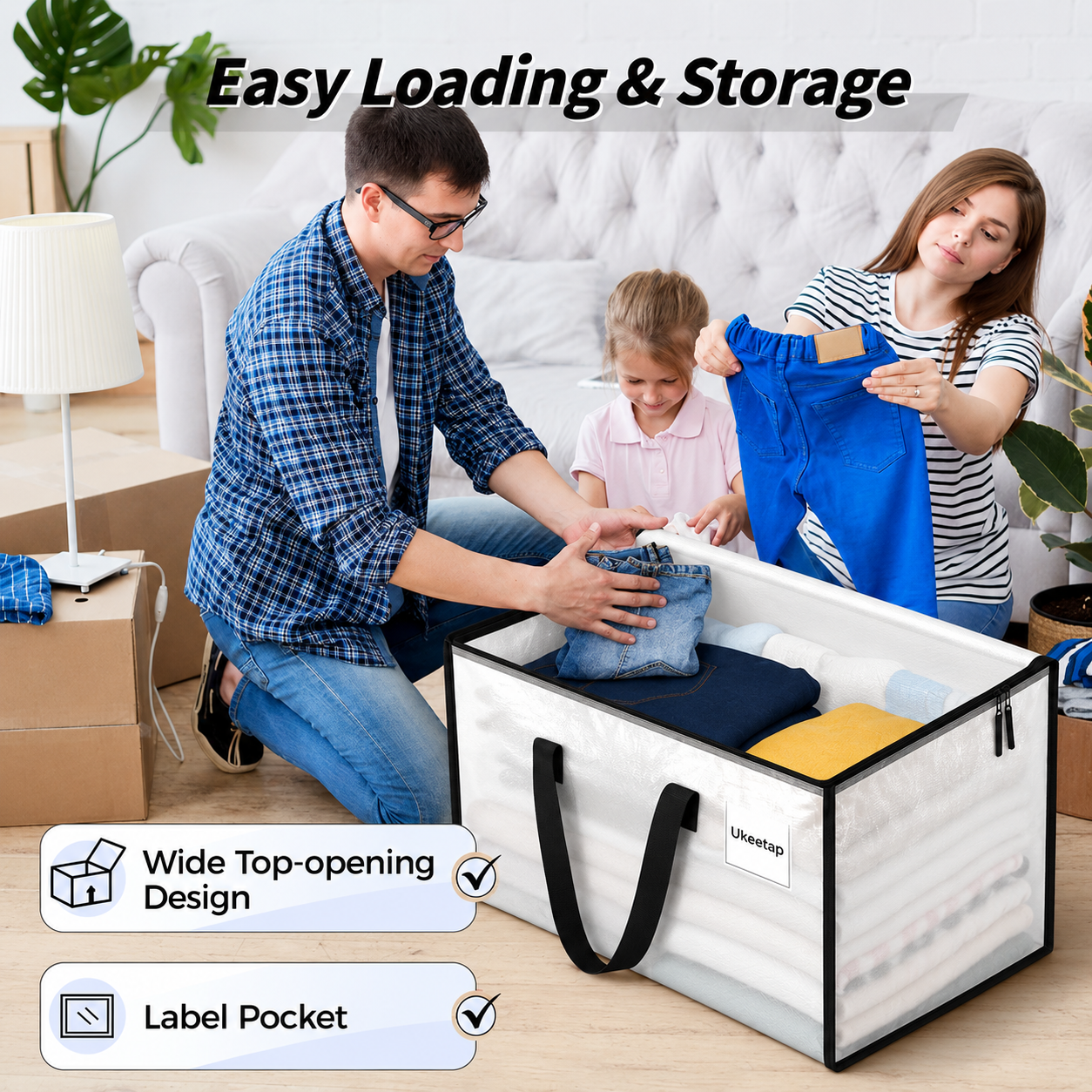 Large Heavy Duty Moving Bags