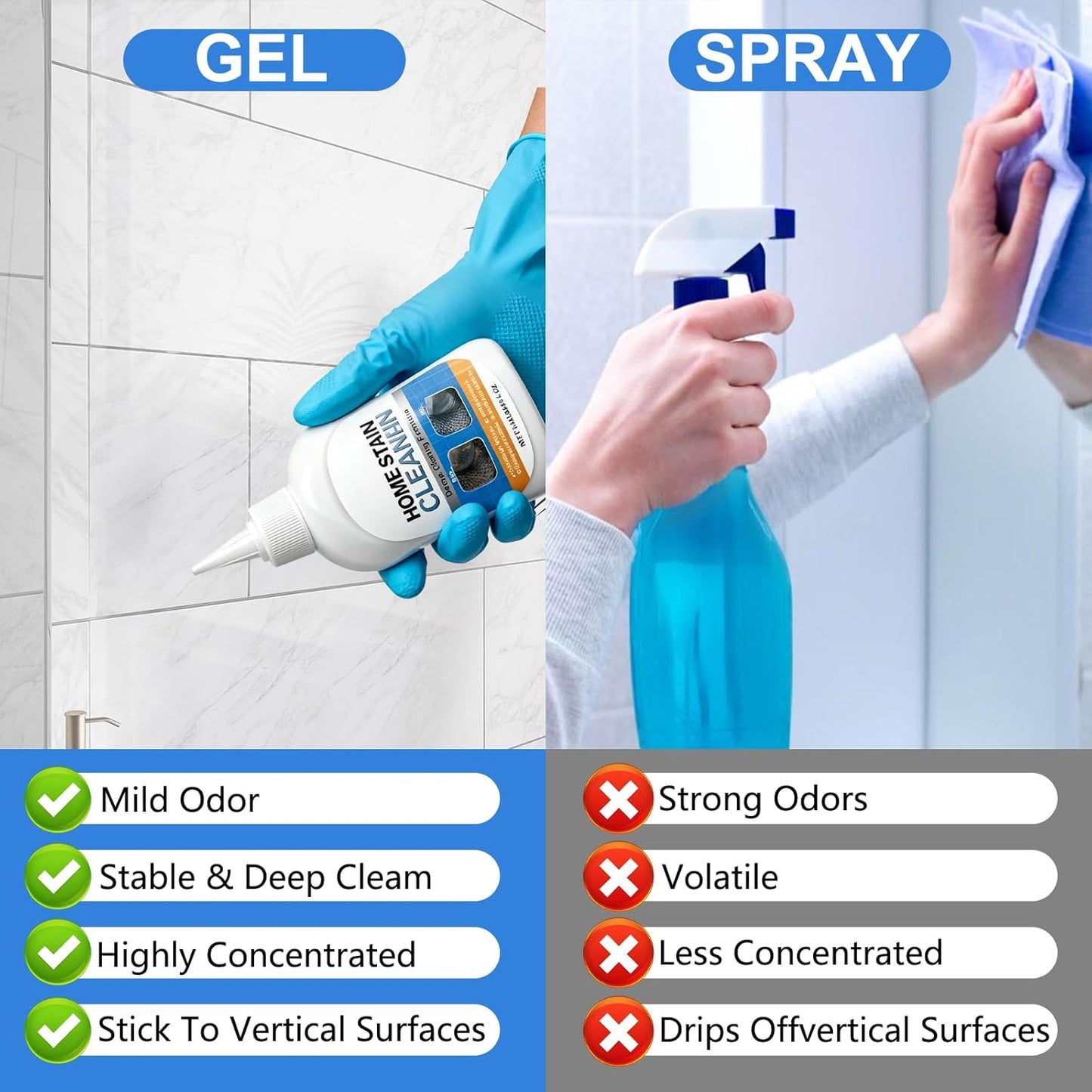 Miracle Mold Remover Gel + Scrub Brush