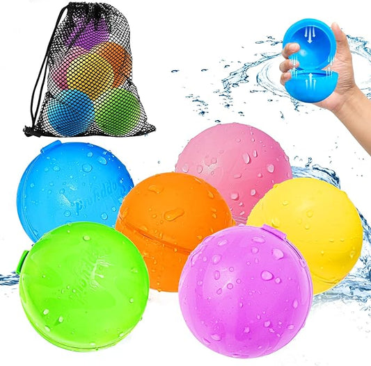 6PCS Reusable Water Balloons