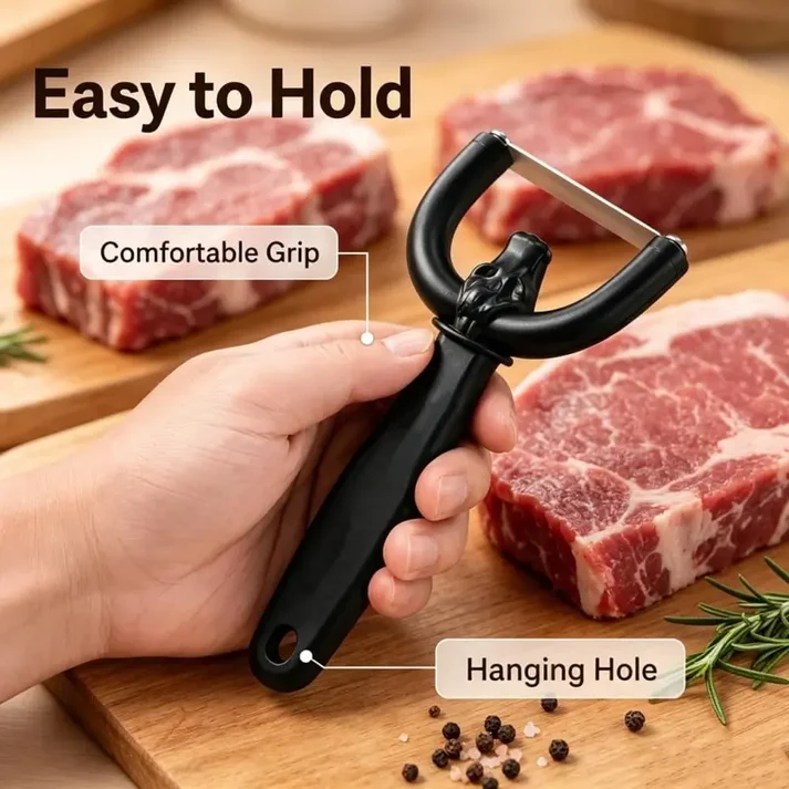 Beef & Pork Fat Trimming Knife