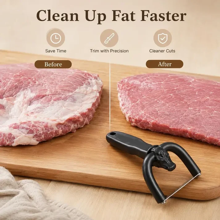 Beef & Pork Fat Trimming Knife