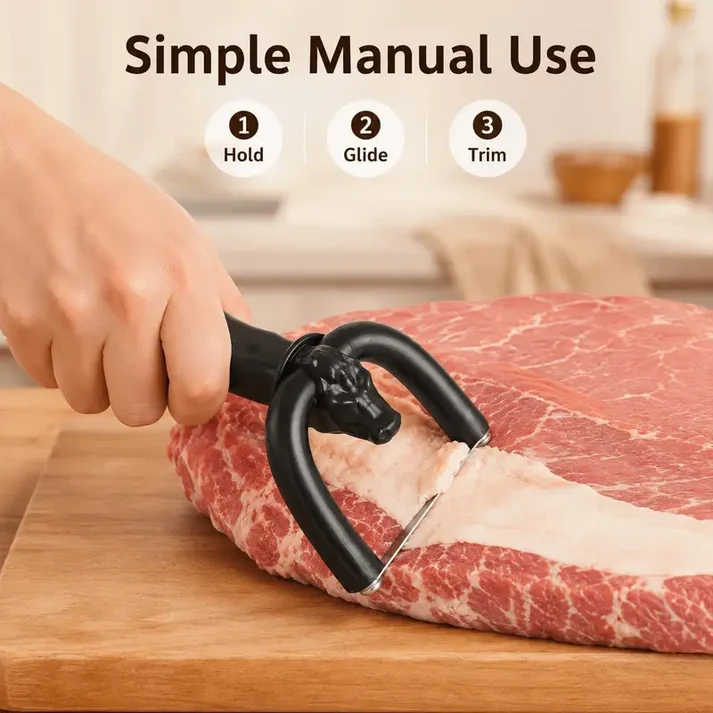 Beef & Pork Fat Trimming Knife