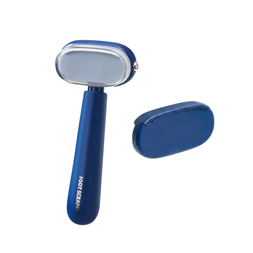Dual-Sided Stainless Steel Foot Callus Remover & Pedicure Scraper