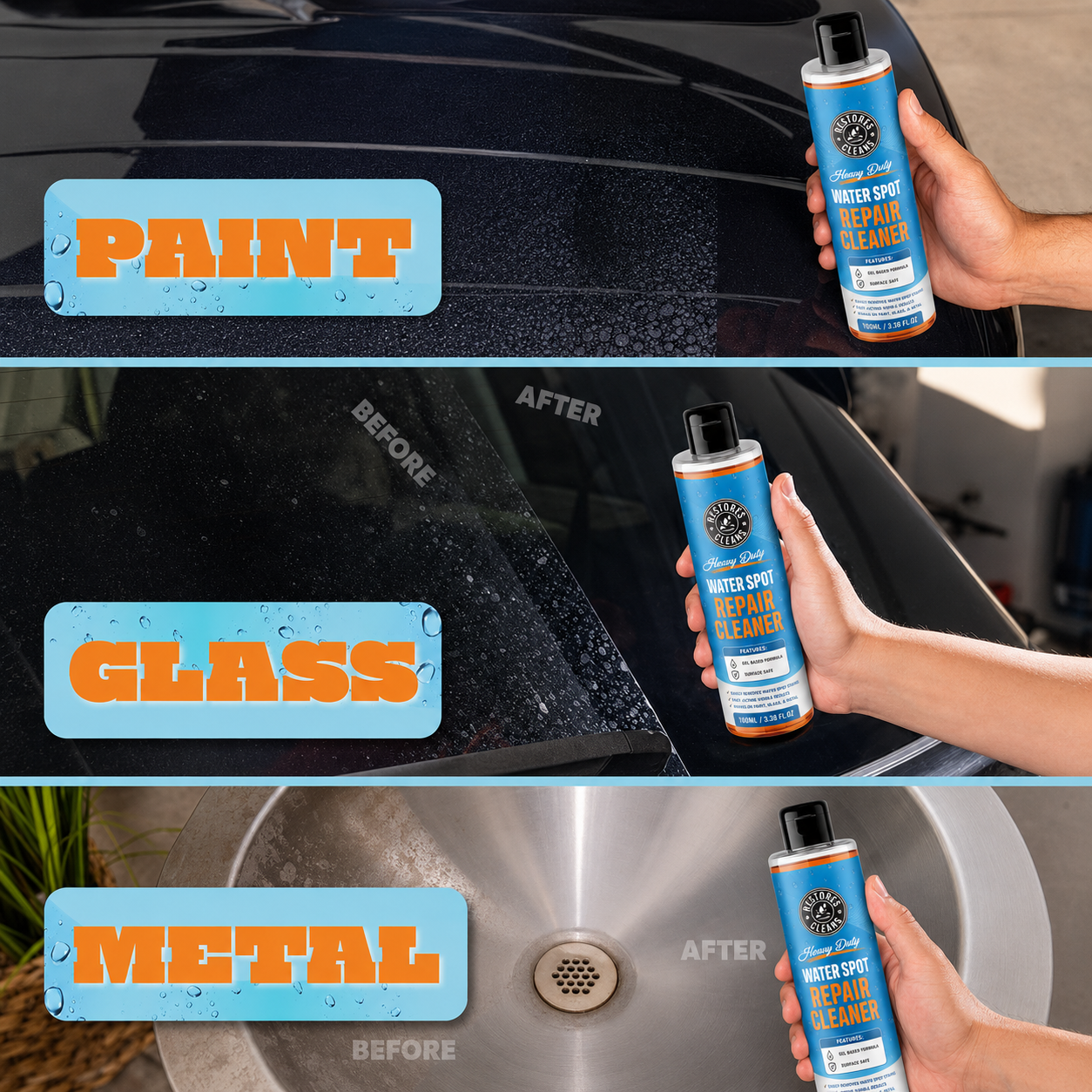 Heavy Duty Water Spot Remover Gel