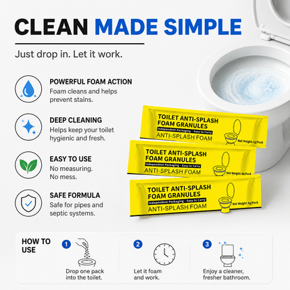 Toilet Splash-Guard Granules (8 PCS)