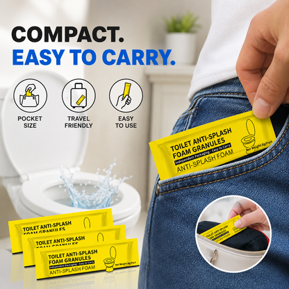 Toilet Splash-Guard Granules (8 PCS)