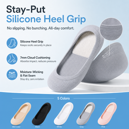 Cloud Cushion No-Show Socks