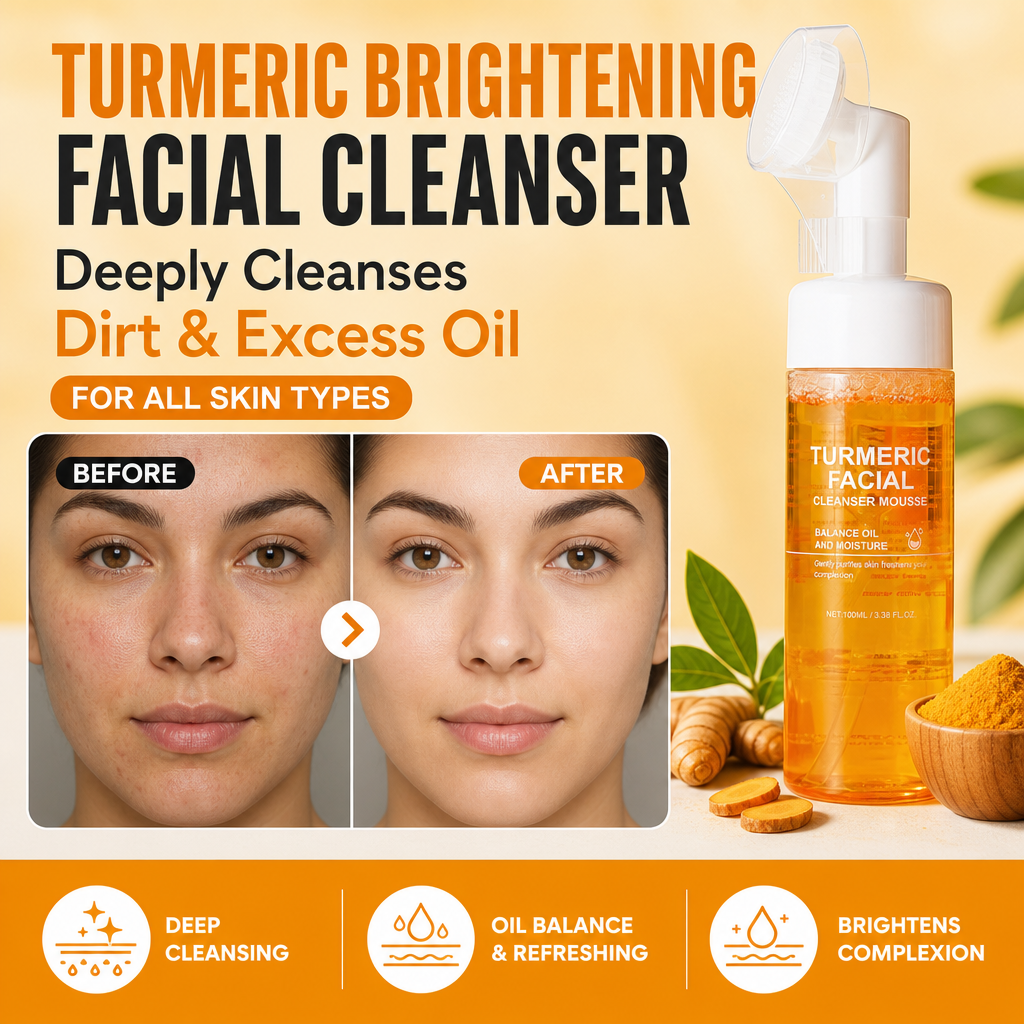 Turmeric Brightening Facial Cleanser