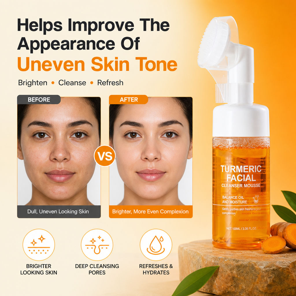 Turmeric Brightening Facial Cleanser