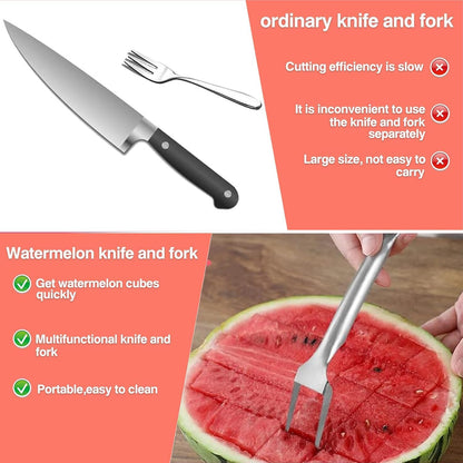 2-in-1 Watermelon Cutter and Fork