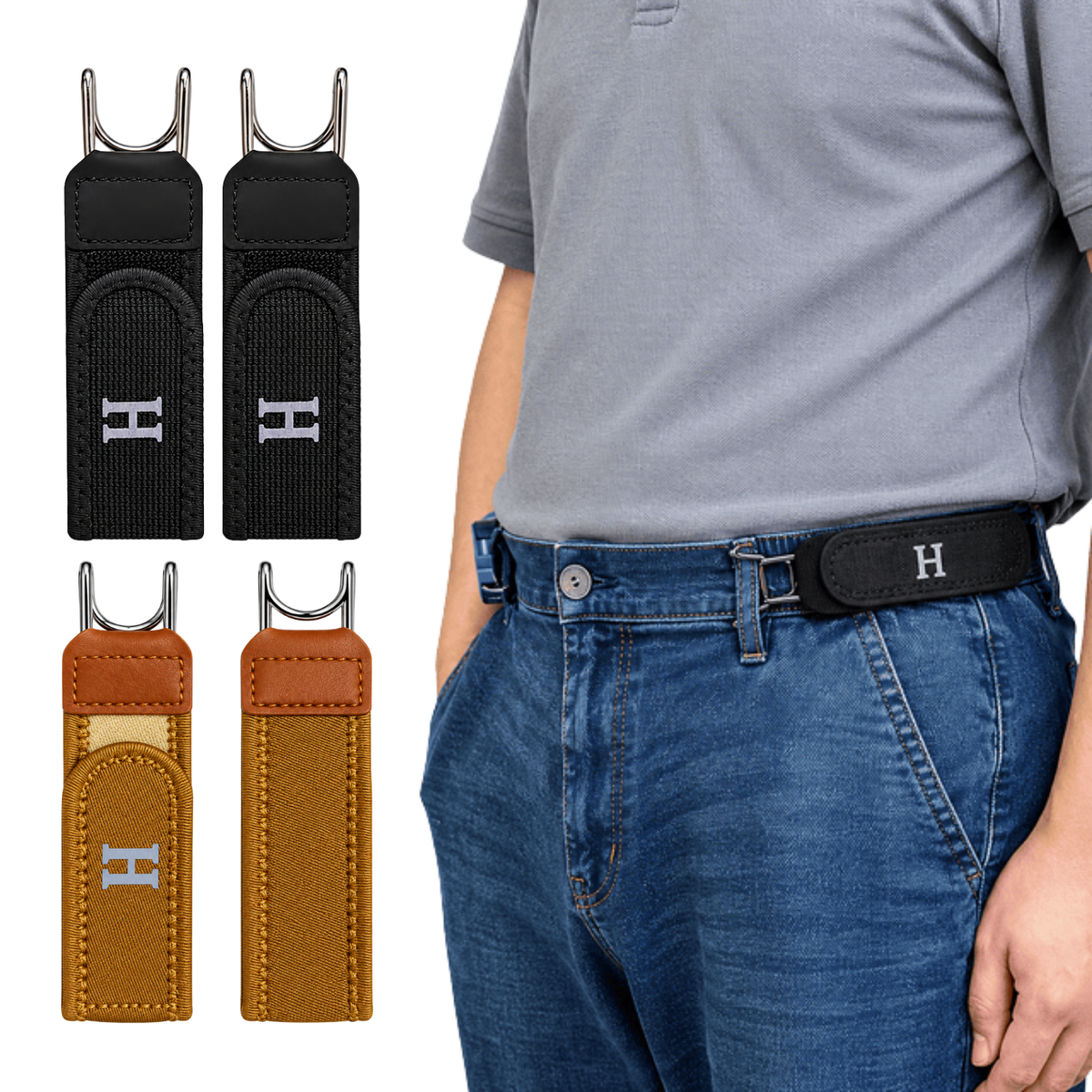 No Show Invisible Belt for Men & Women