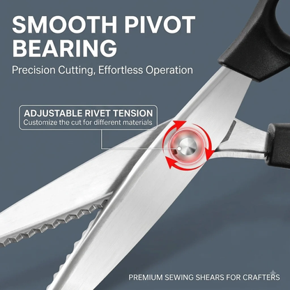 Triangle Wave Edge Sewing Scissors