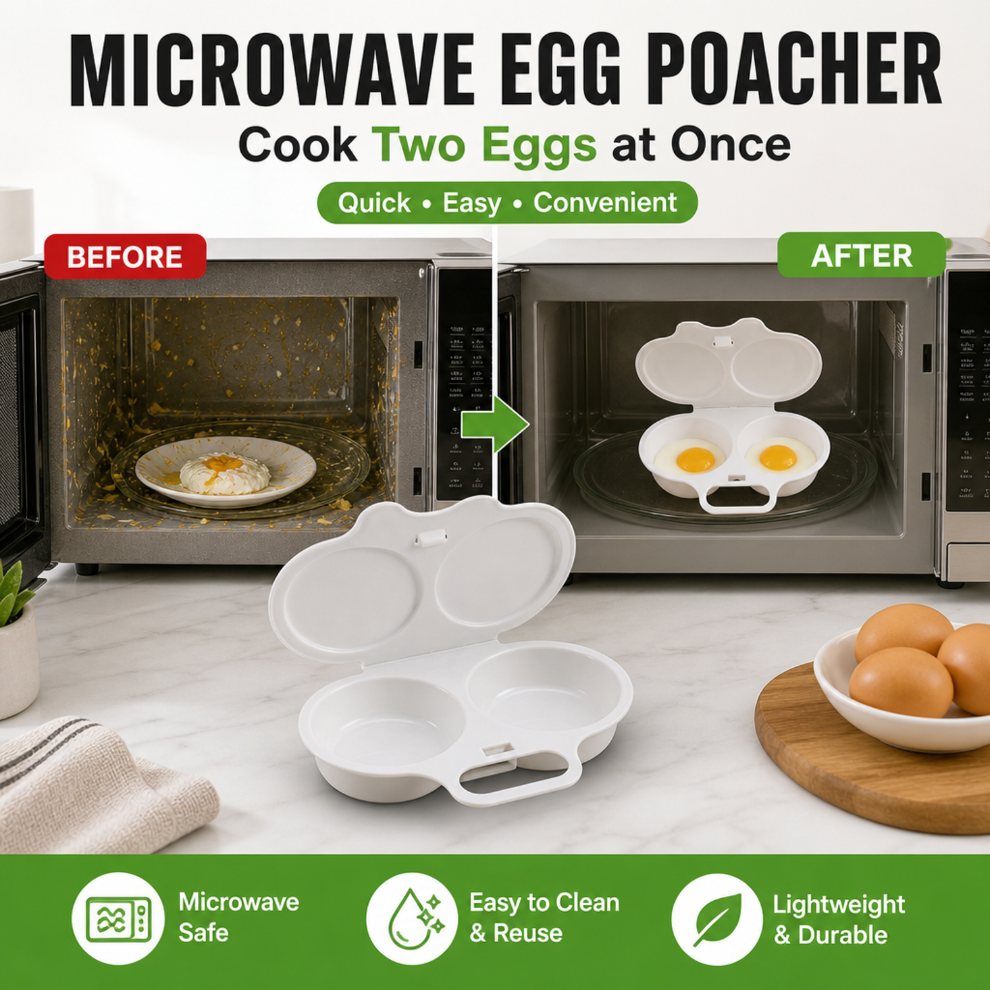 Microwave Egg Poacher