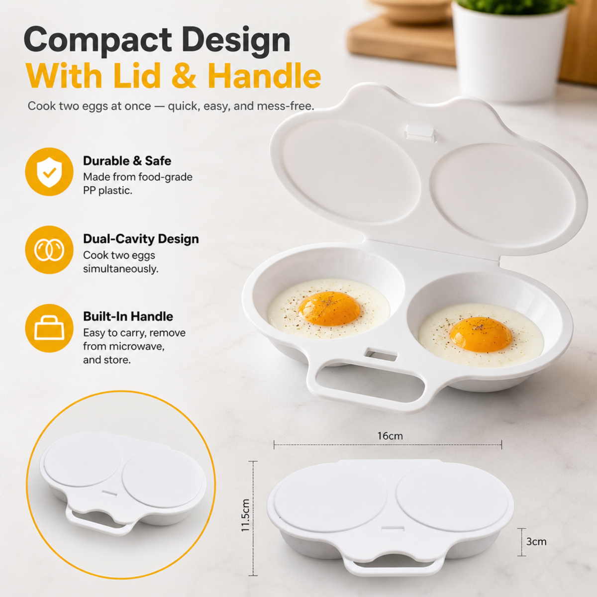 Microwave Egg Poacher