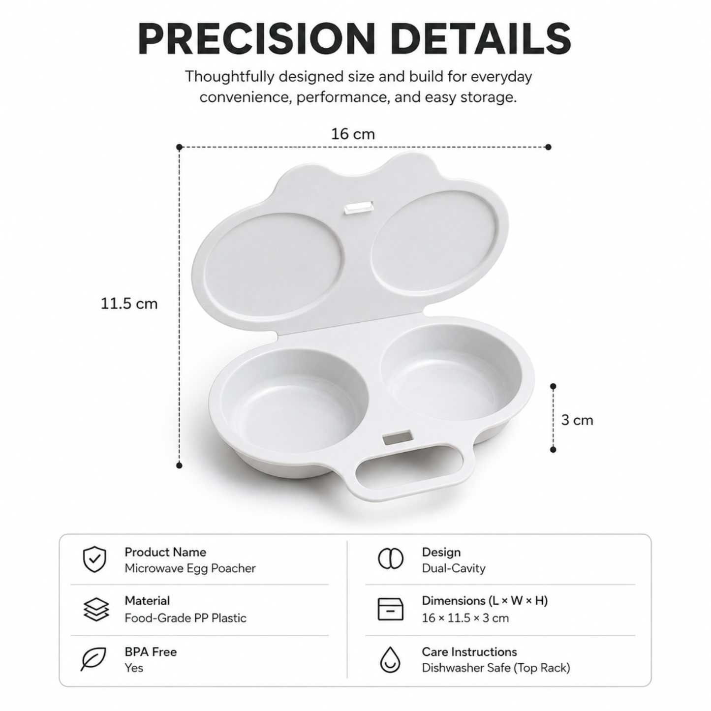 Microwave Egg Poacher