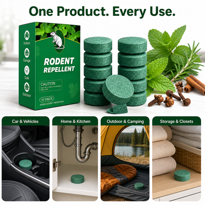 Rodent Repellent Peppermint Oil Control Pest Repellent Pods For Vehicle & Home