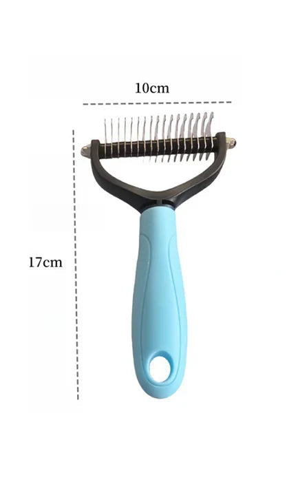 Dual-Sided Pet Grooming Comb for Dogs & Cats Pro