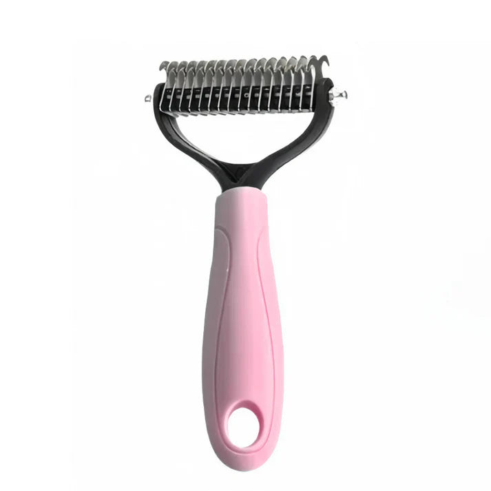 Dual-Sided Pet Grooming Comb for Dogs & Cats Pro
