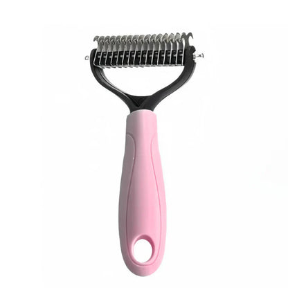Dual-Sided Pet Grooming Comb for Dogs & Cats Pro
