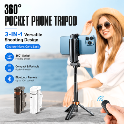 360° Pocket Phone Tripod