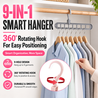 9-in-1 Smart Hanger