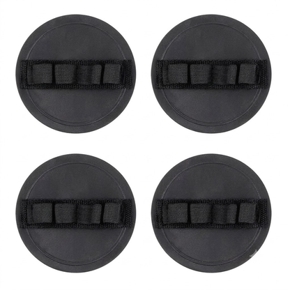 Soft Rubber Shower Scrubber (4 PCS)