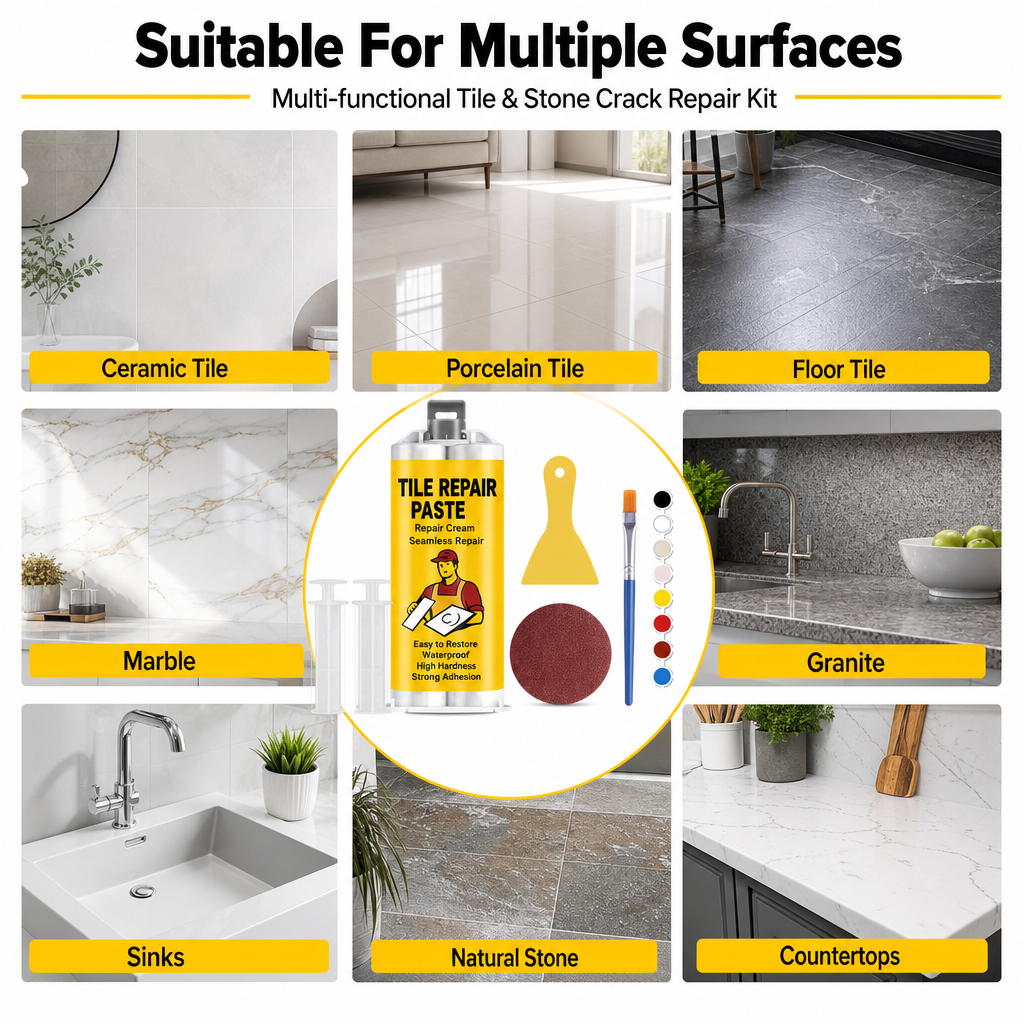 Multi-functional Tile & Stone Crack Repair Kit