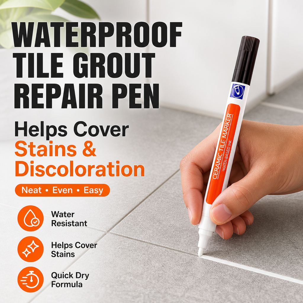 Waterproof Tile Grout Repair Pen
