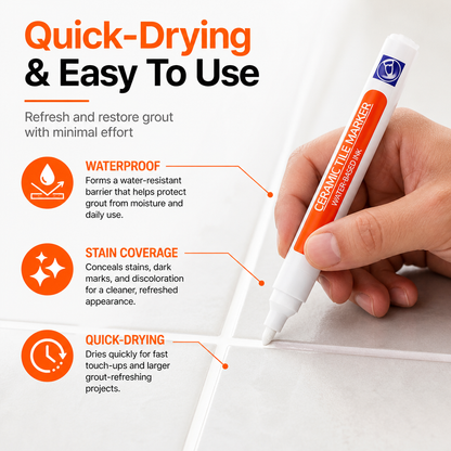 Waterproof Tile Grout Repair Pen