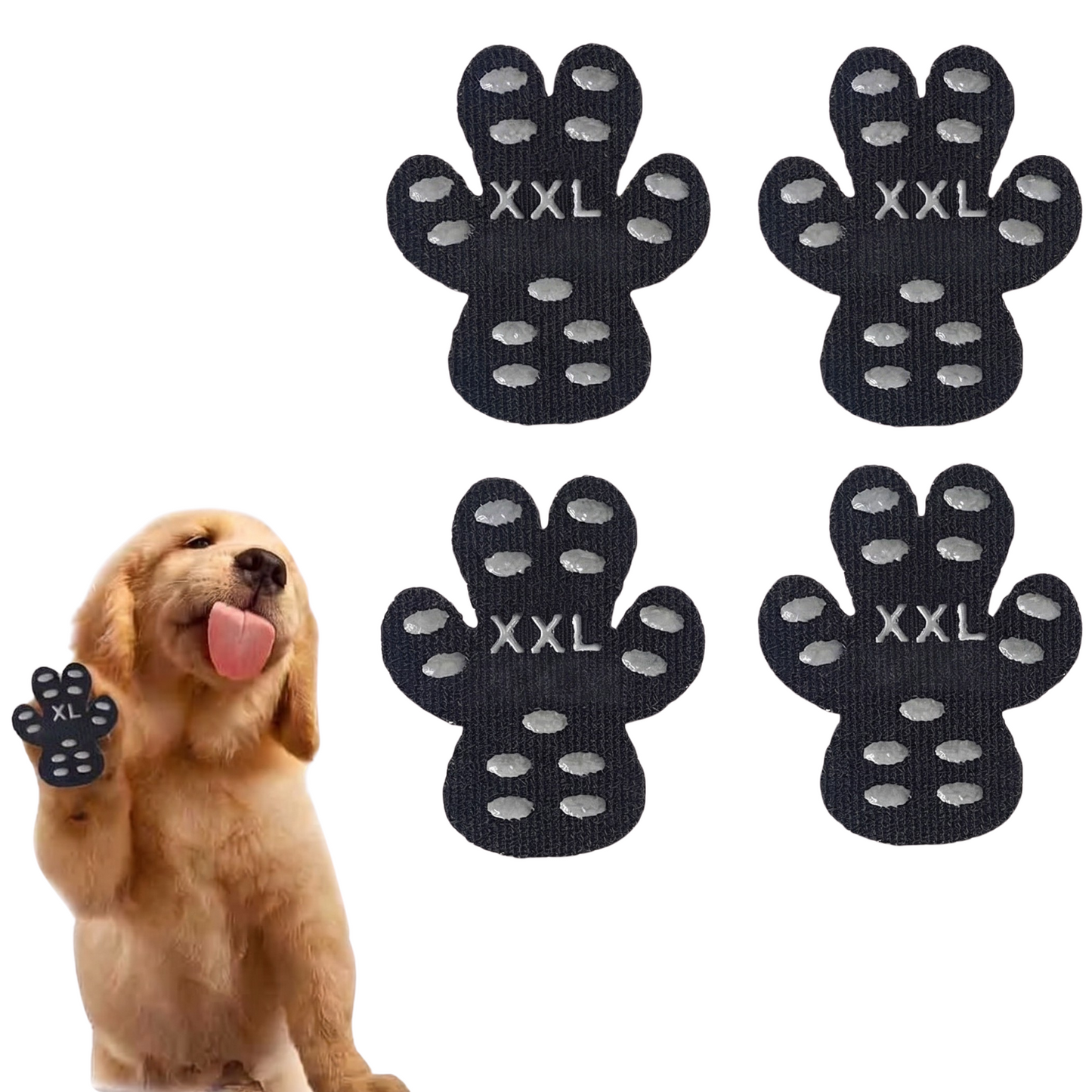 4 PCS Dog Paw Pad Protectors