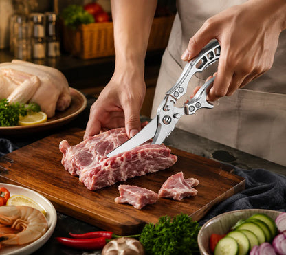 Stainless Steel Kitchen Scissor Powerful Chicken Bone Scissors