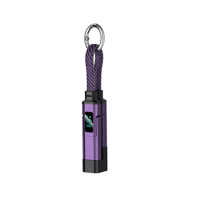 4-in-1 Digital Display Keychain Charging Cable pro