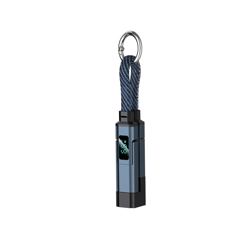 4-in-1 Digital Display Keychain Charging Cable pro