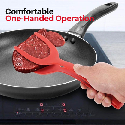 2-in-1 Flip Spatula Tongs